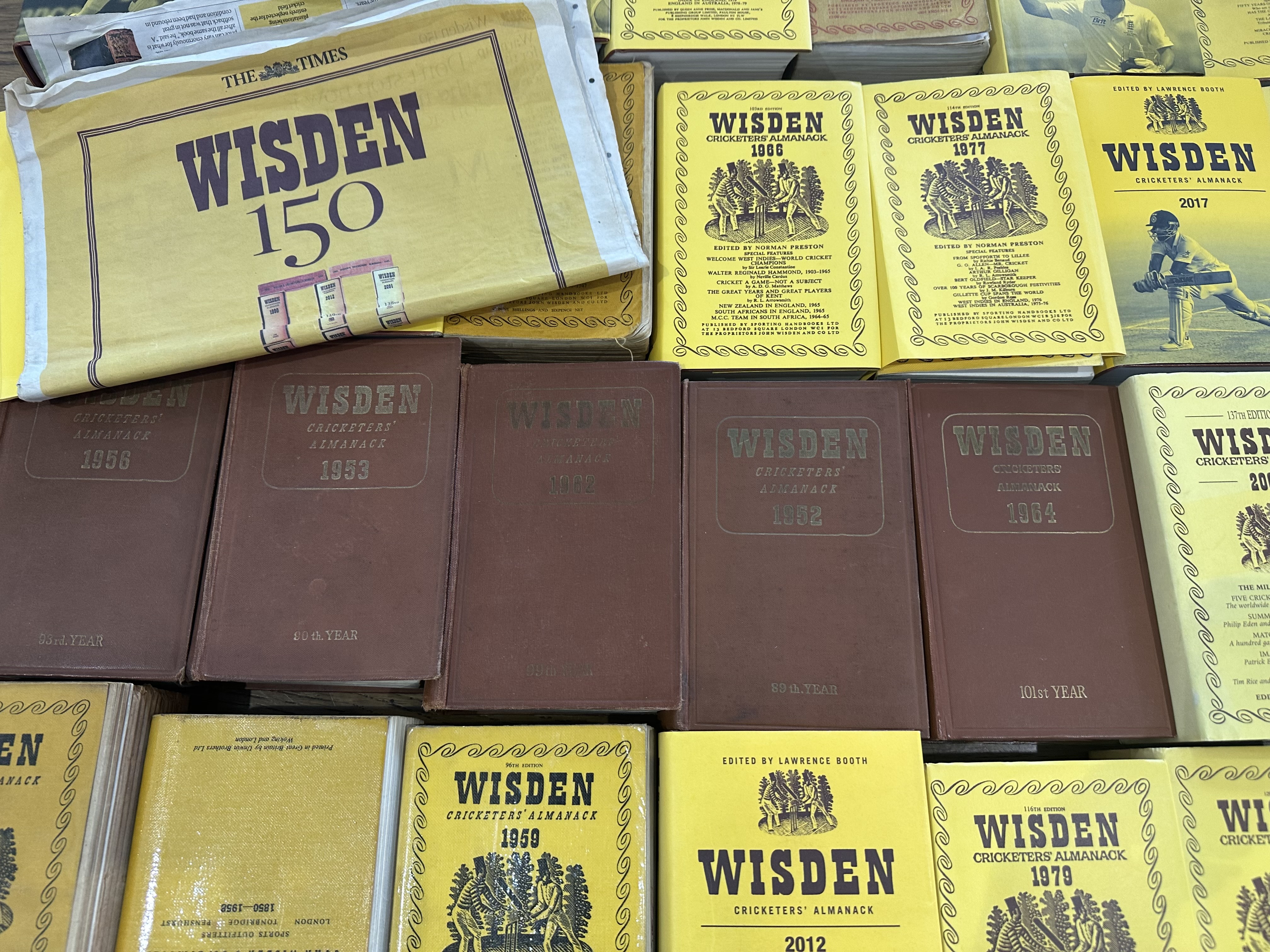 Cricket Interest - Wisden Cricketers Album Collection from 1940's to present. Approx. 62 in total. - Image 2 of 3