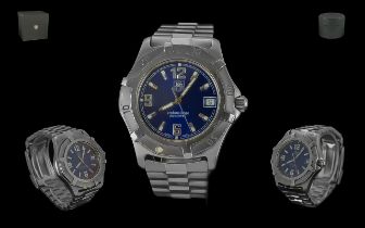 TAG Heuer Professional 200 Meters Divers Stainless Steel Quartz Wrist Watch. With Rotating Bezel.