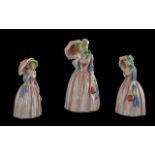 Royal Doulton Signed and Early Hand Painted Figure 'Miss Demure', HN1402, Reg.no.753474, designer