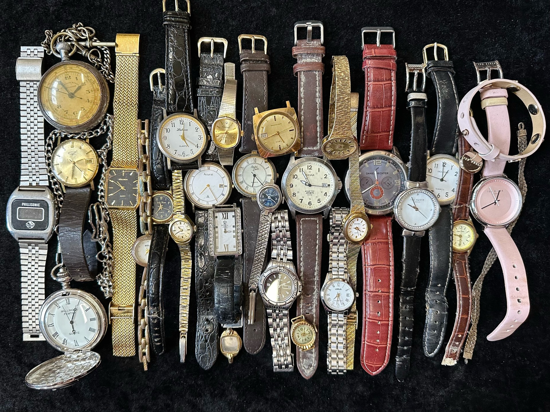 Collection of Assorted Wrist Watches. Various makes and all in good order but quartz do require