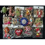 Great Collection of Fun / Children's Misc Costume Jewellery, Mostly are Pendants on Chains, All In