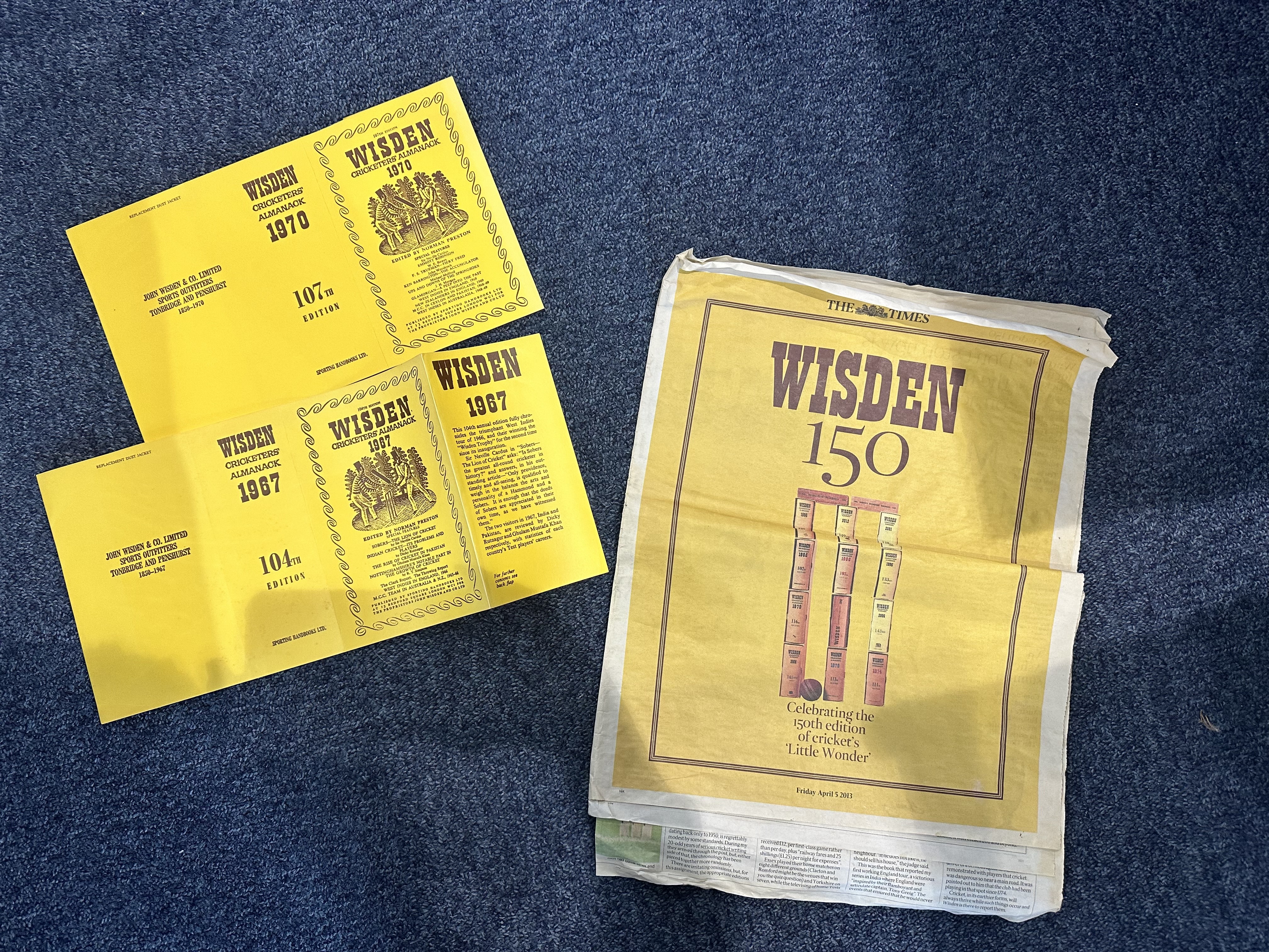 Cricket Interest - Wisden Cricketers Album Collection from 1940's to present. Approx. 62 in total. - Image 3 of 3