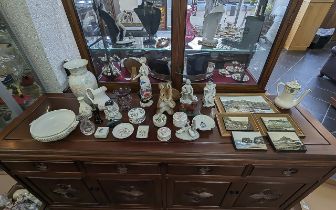 Quantity of Assorted Miscellaneous Pottery, including trinket boxes Villeroy & Bosch, Crown