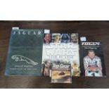 Carl Fogarty Signed Book 'Foggy', Jaguar book by Philip Porter, a Star Wars 'Year by Year a Visual