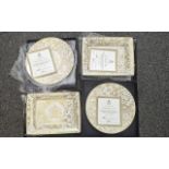 Collection of Limited Edition Royal Worcester Commemorative Trays / Plates, All are Boxed and Have