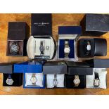 Collection of Assorted Mainly Boxed Wrist Watches. Various makes and all in good order but quartz do