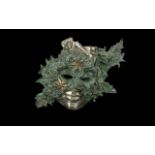 Ornamental Face Mask Wall Hanging 'Mascara Alcatraces', Model No. 2104. Modelled by Javier Arenas in