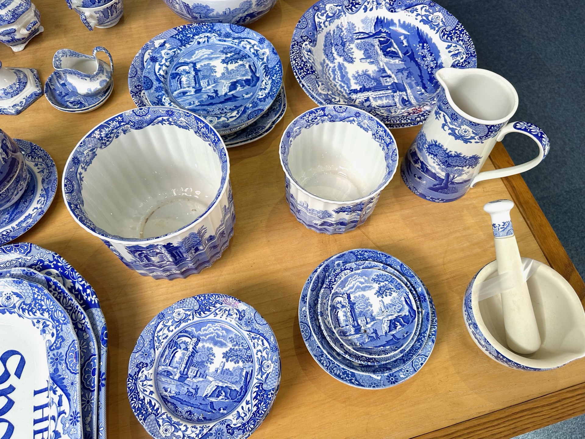 Large Quantity Of Spode Blue Italian Collection' - 'Blue Italian' Pattern, - Image 4 of 4