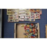 Collection of Die Cast Models in two banana boxes, containing approx. 45 blister packed models,