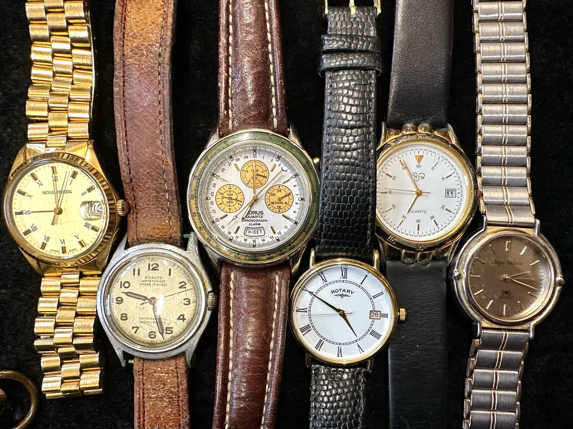 Collection of Assorted Ladies & Gentleman's Wristwatches, bracelet and leather straps, including - Bild 2 aus 3