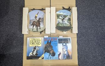 Horse Racing Interest - Royal Doulton Limited Edition plate No.2440 Desert Orchid, and Royal Doulton