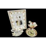 Royal Crown Derby Limited Edition Photo Frame to Celebrate the Duke & Duchess of Cambridge on the