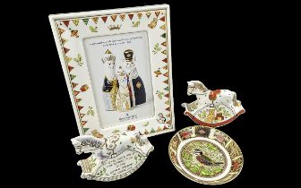 Royal Crown Derby Limited Edition Photo Frame to Celebrate the Duke & Duchess of Cambridge on the