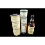 Three Bottles of Single Malt Whisky, to include two 'The Balvenie' age 12 years, and 'Laphroaig', 10