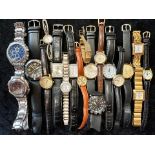 A Collection of Ladies & Gentleman's Fashion Wristwatches, mostly boxed to include Pierre Cardin,