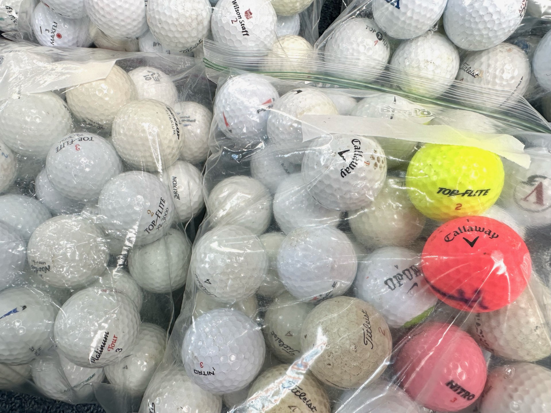 A Collection of Good Quality Golf Balls . To include many makes some of the better makes including - Image 2 of 2