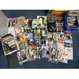 Four Boxes of X Files Memorabilia, including blister packs, DVDs, magazines, authentic film