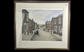 Tom Dodson Ltd Edition and Signed by the Artist Lithograph Print - Titled ' Carriage For Two '