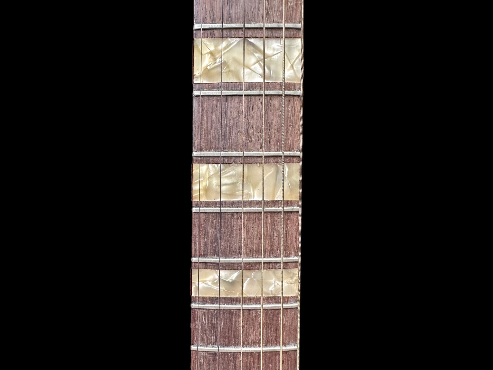 Egmond Freres Spanish Guitar, Six String Guitar with replaced head, length approx. 41''. - Image 3 of 4
