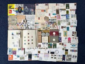 Stamp Interest - Merton Stamp Album, containing world stamps, together with First Day Covers,