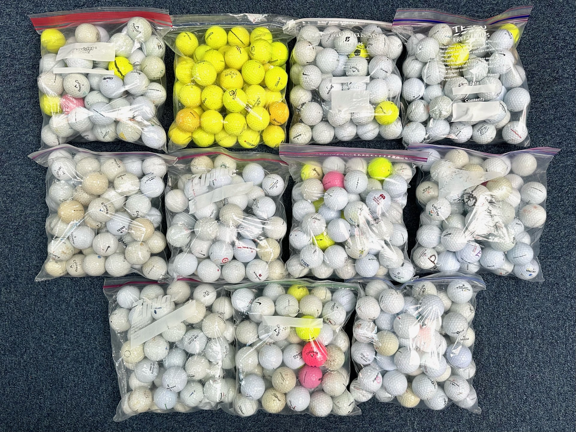 A Collection of Good Quality Golf Balls . To include many makes some of the better makes including