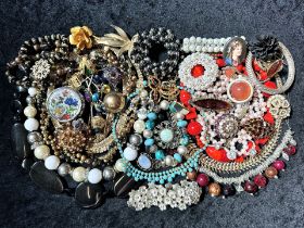 Collection of Quality Vintage Costume Jewellery, comprising pearls, bracelets, bangles, beads,