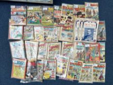 Large Collection of Comics, Magazines & Newspapers, including 107 Roy of the Rovers Comics 80/90'