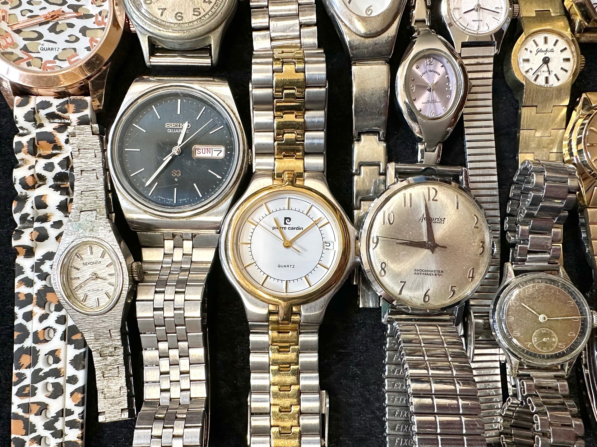 Collection of Ladies & Gentlemen's Wristwatches, leather and bracelet straps, various makes - Image 4 of 5