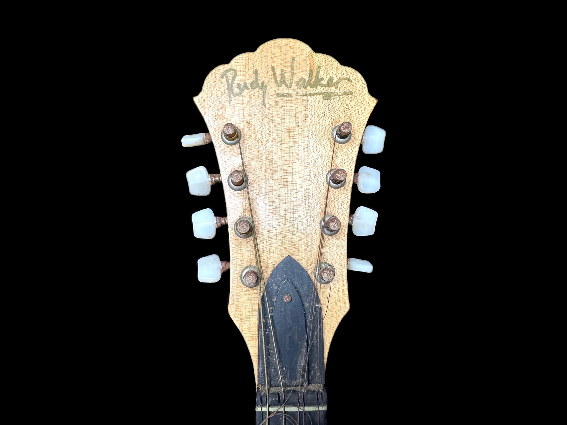 Rudy Walker Guitar, length 36'', eight string. - Image 4 of 4