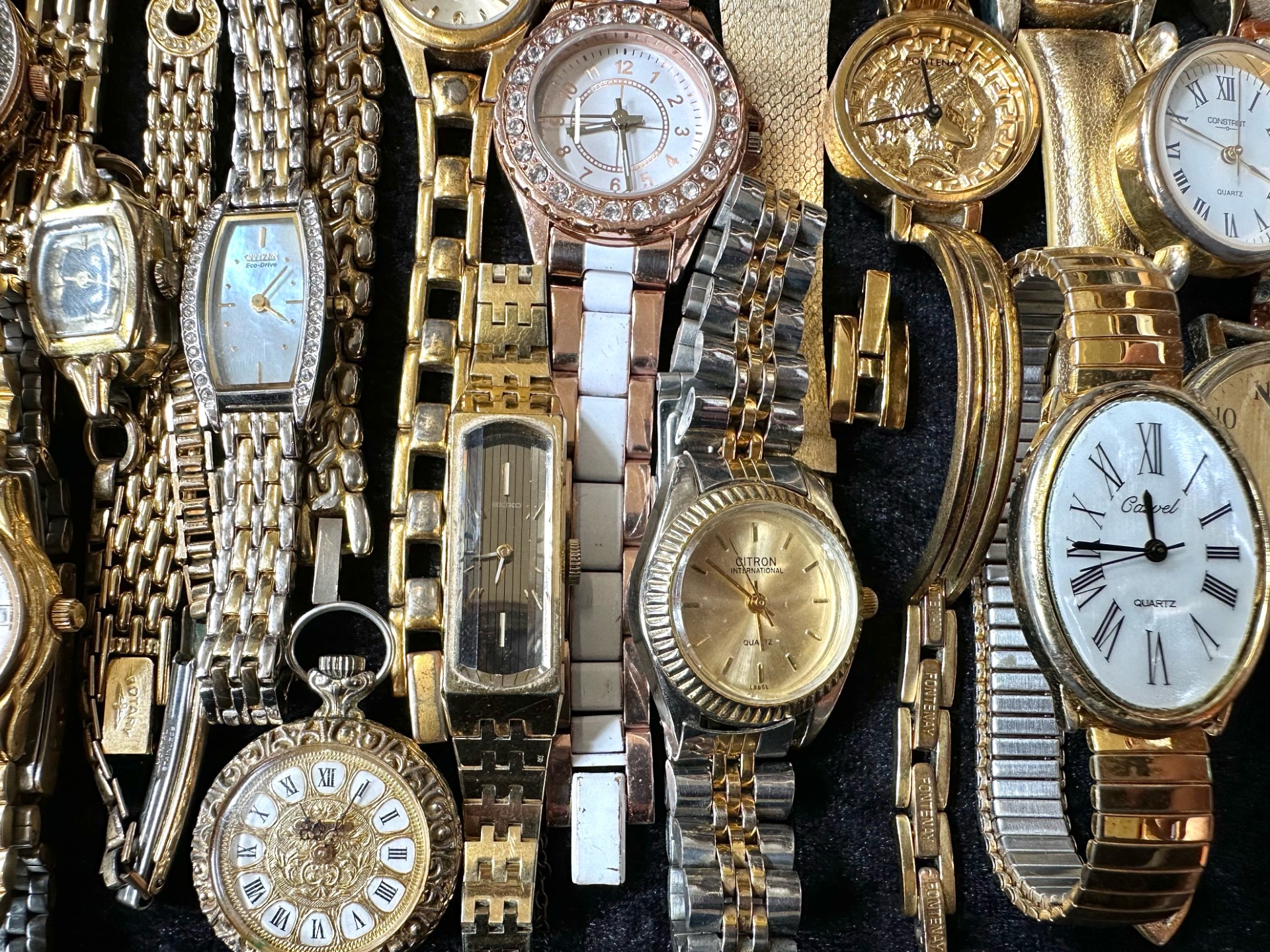Collection of Ladies & Gentlemen's Wristwatches, leather and bracelet straps, various makes - Image 2 of 3
