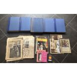 Collection of Newspapers & Commemorative Brochures, together with five volumes of Picture Post. Lots