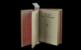 Ian Fleming - First Edition/First Print 'The Spy Who Loved Me' 1962 pages clean, original dust