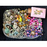 Collection of Vintage Costume Jewellery,