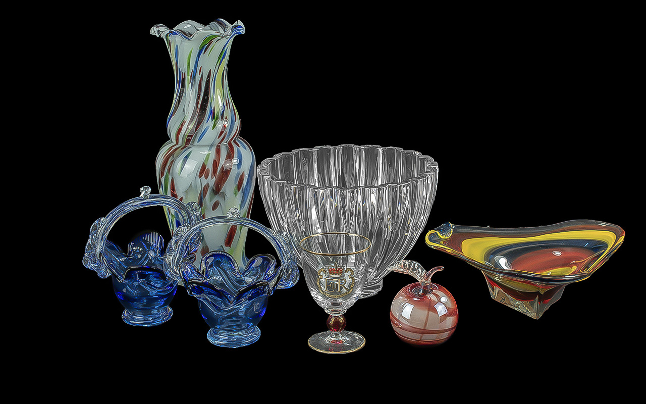 Collection of Glassware, including a lar