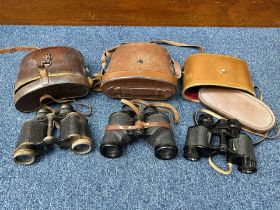 military binoculars ( 3 ) in total. west