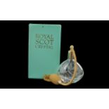 Royal Scot Crystal Perfume Atomiser to C