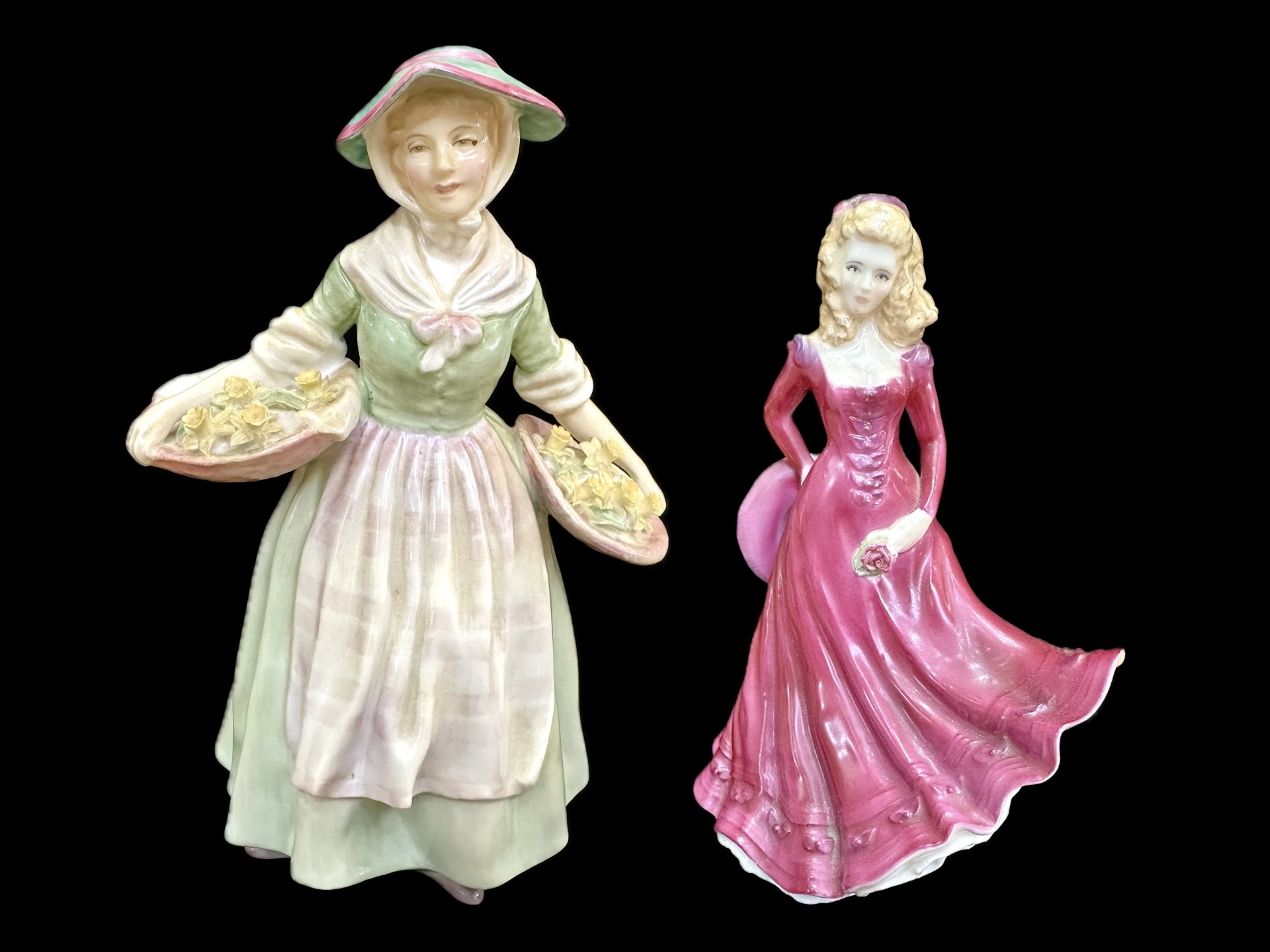 Two Porcelain Figures, comprising Royal