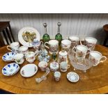 Box of Assorted Pottery & Porcelain, inc