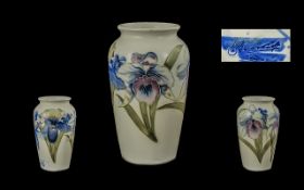 Moorcroft Hand Painted 'Frilled Orchid'