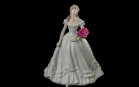 Royal Worcester Hand Painted Porcelain F