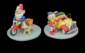 Enid Blyton Noddy ' Day Out with Noddy & Friends ' Figure, With Box + Big Ears and Bumpy Dog