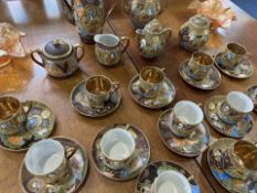 Box Containing a Japanese Coffee Set.