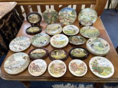 Box of Assorted Wall Plates & Plaques, i