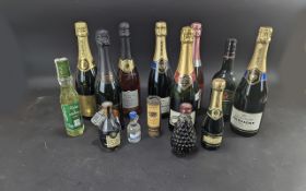 Collection of Champagne, Wine & Liqueurs