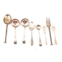 Small collection of silver cutlery
