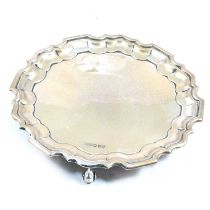 Small silver salver,