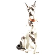 Lladro Great Dane dog model,