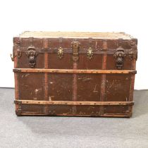 A vintage travelling trunk, Bain & Sons, Inc. Philadelphia,