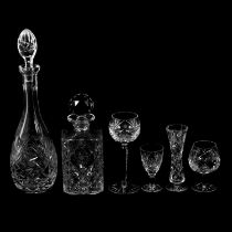 our Stuart crystal glasses, cased and other crystal,