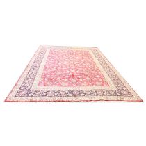 Kashan rug,